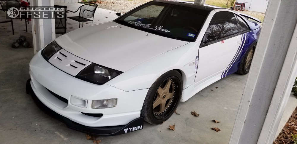 1994 Nissan 300ZX with 18x9 18 VeilSide and 245/40R18 Linglong