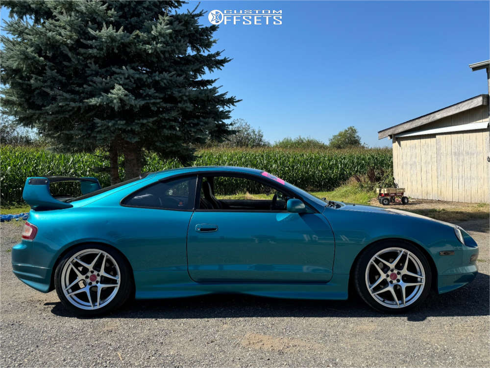1994 Toyota Celica with 18x8.5 35 Kansei Astro and 225/40R18 Nitto Neo ...