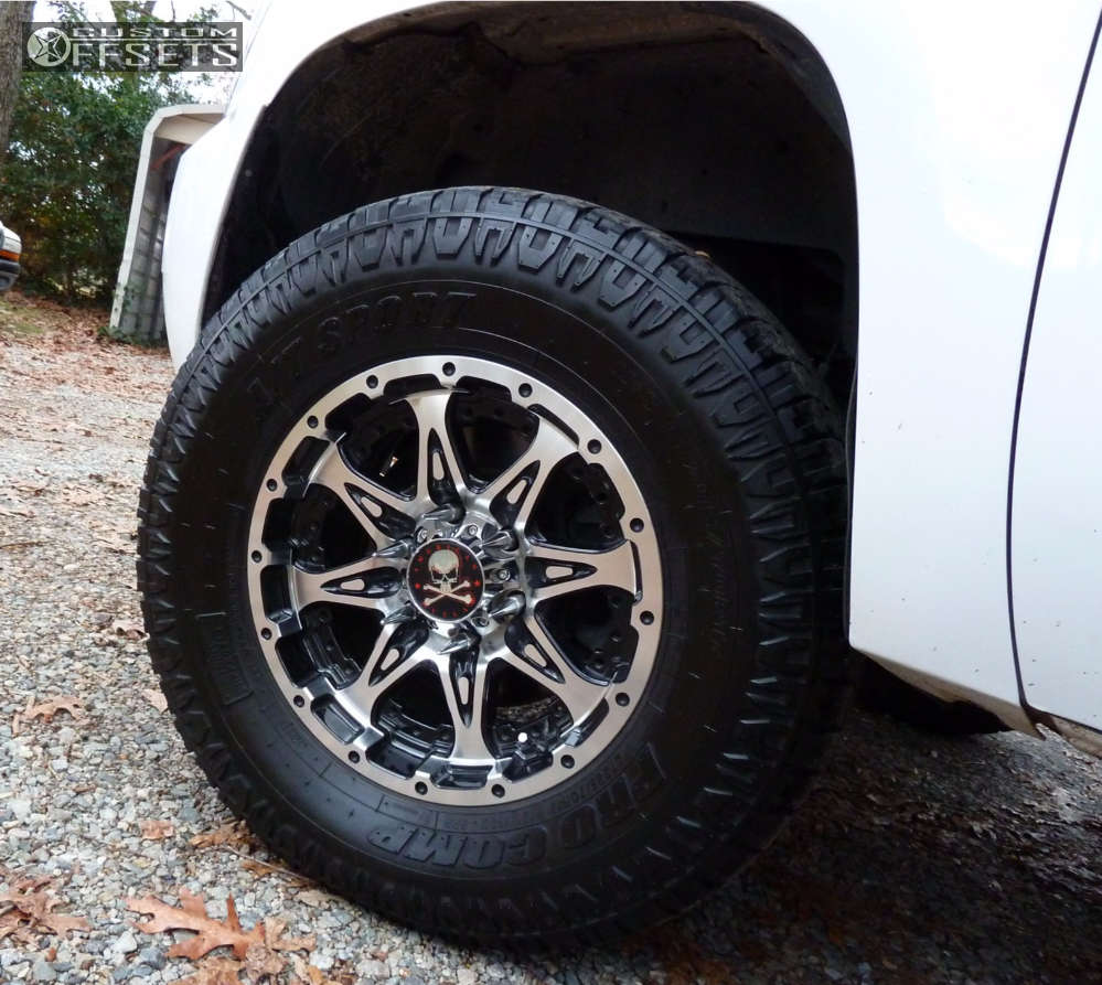 2007 Chevrolet Tahoe with 17x9 15 American Outlaw Buckshot and 285 ...