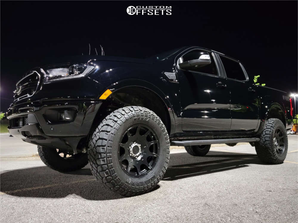 2022 Ford Ranger with 18x9 18 Method Roost and 275/70R18 Kenda Klever R ...