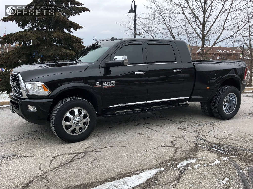 2017 Ram 3500 with 20x8.25 -180 Cali Offroad Brutal and 295/65R20 Nitto ...