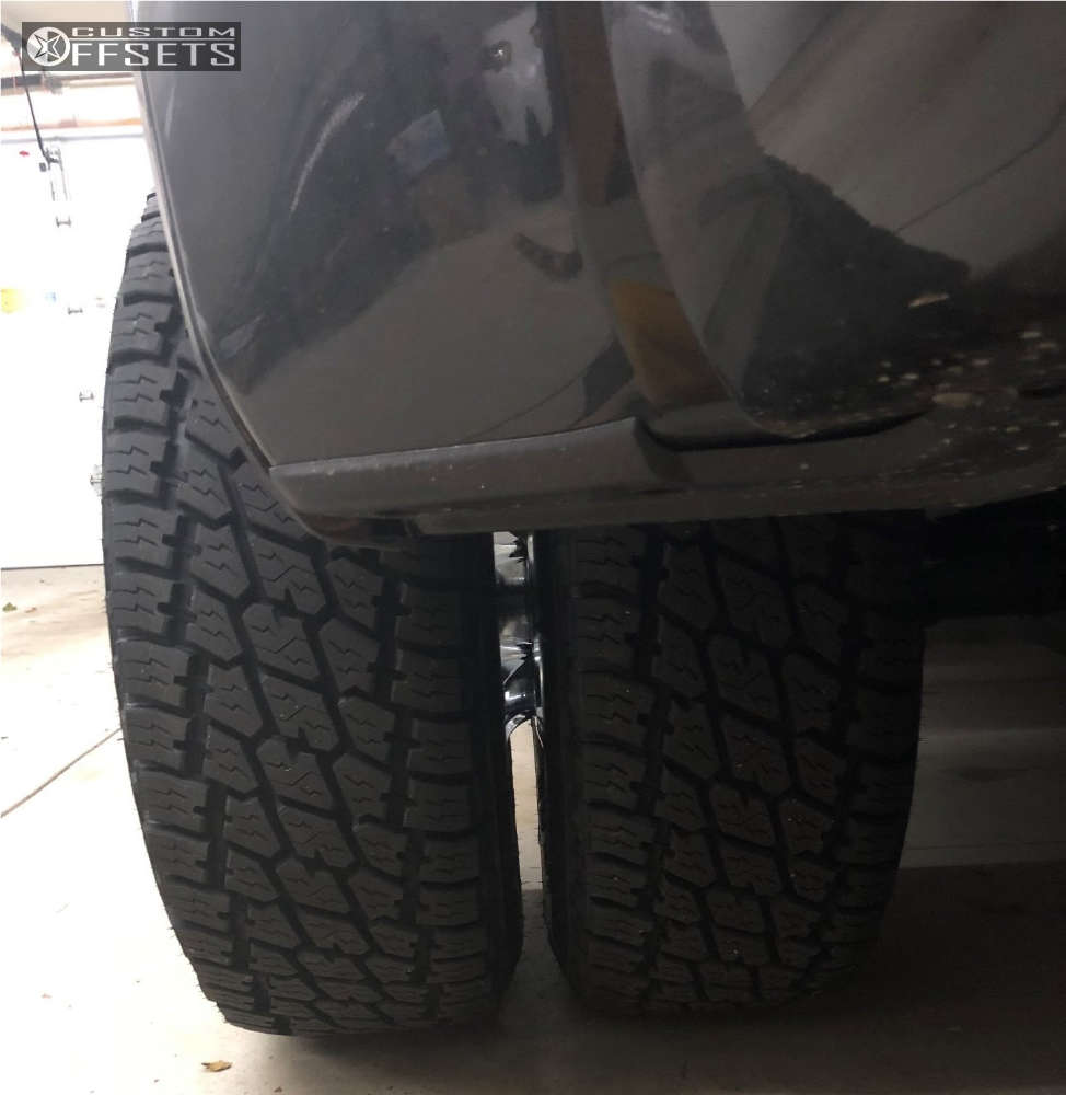 2017 Ram 3500 with 20x8.25 -180 Cali Offroad Brutal and 295/65R20 Nitto ...