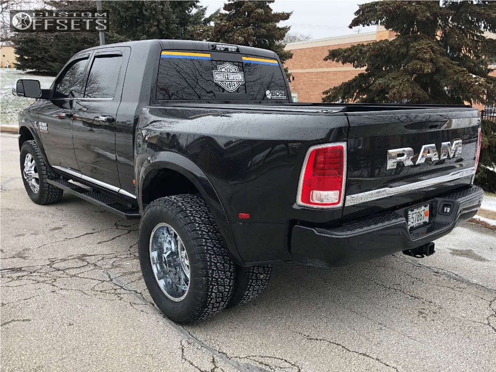 2017 Ram 3500 with 20x8.25 -180 Cali Offroad Brutal and 295/65R20 Nitto ...