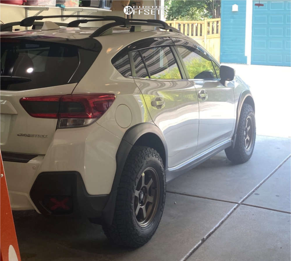 2021 Subaru Crosstrek with 15x7 20 MST Time Attack and 215/75R15 Falken ...