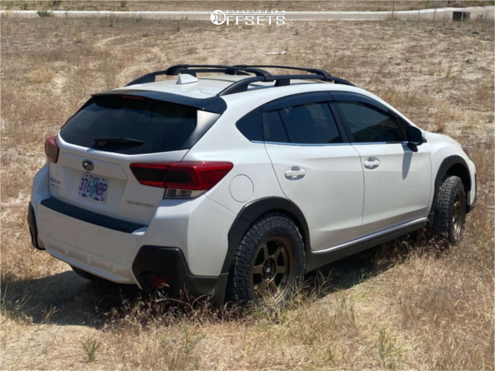 2021 Subaru Crosstrek with 15x7 20 MST Time Attack and 215/75R15 Falken ...