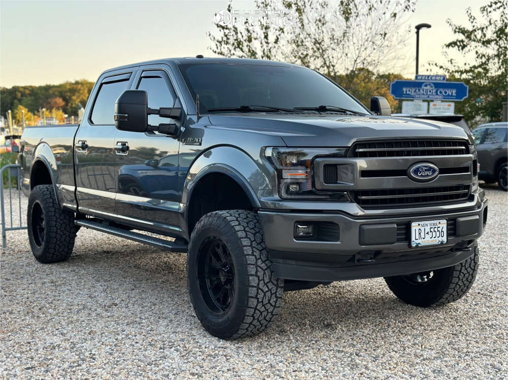 2018 Ford F-150 with 20x10 -19 TIS 560b and 35/12.5R20 Toyo Tires Open ...