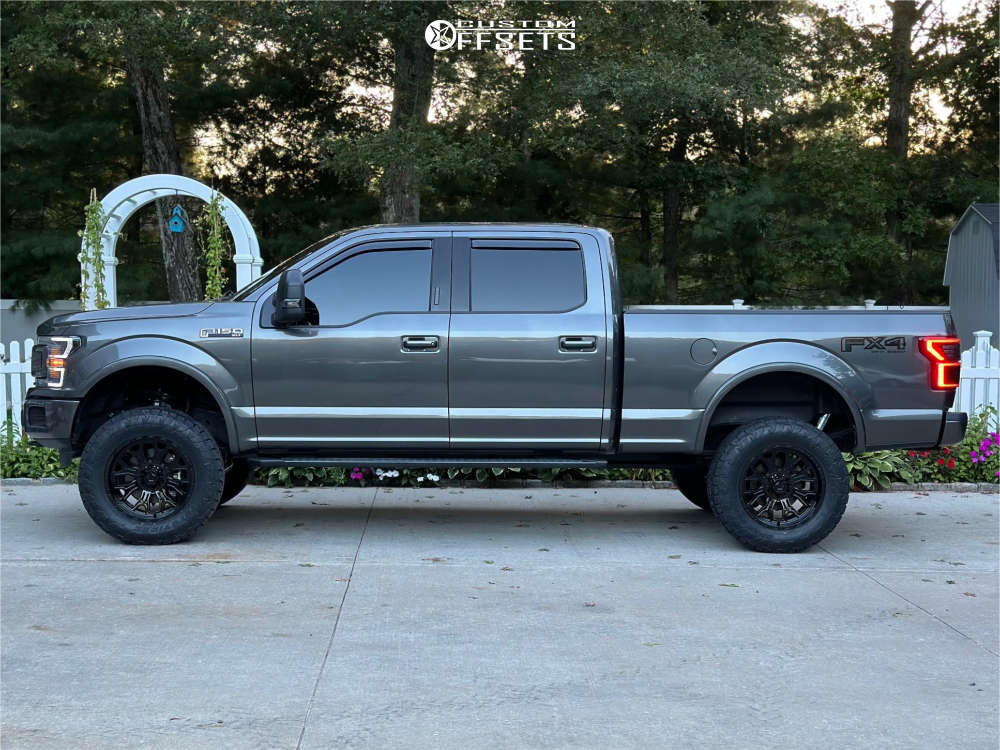 2018 Ford F-150 with 20x10 -19 TIS 560b and 35/12.5R20 Toyo Tires Open ...
