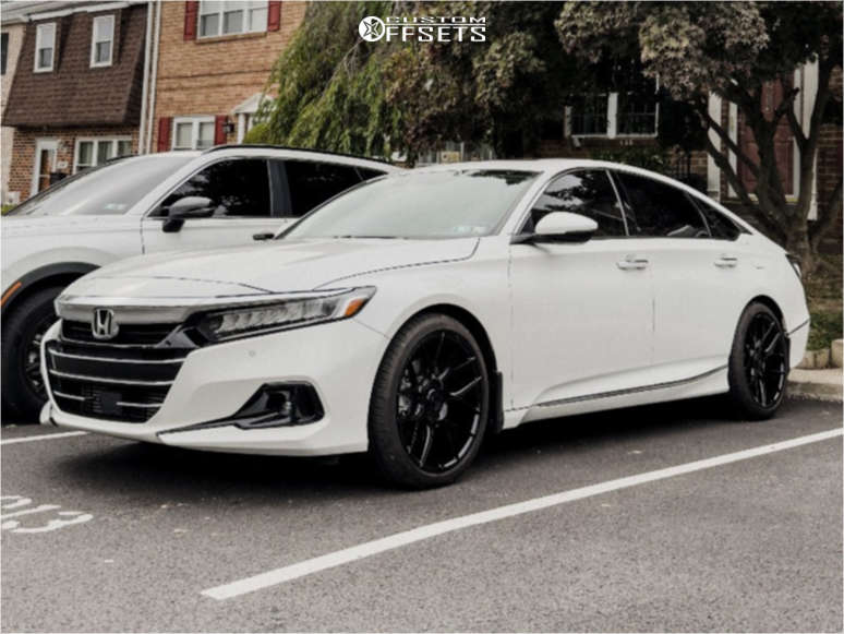 2021 Honda Accord with 19x8.5 35 Dolce Performance Monza and 235/45R19 ...