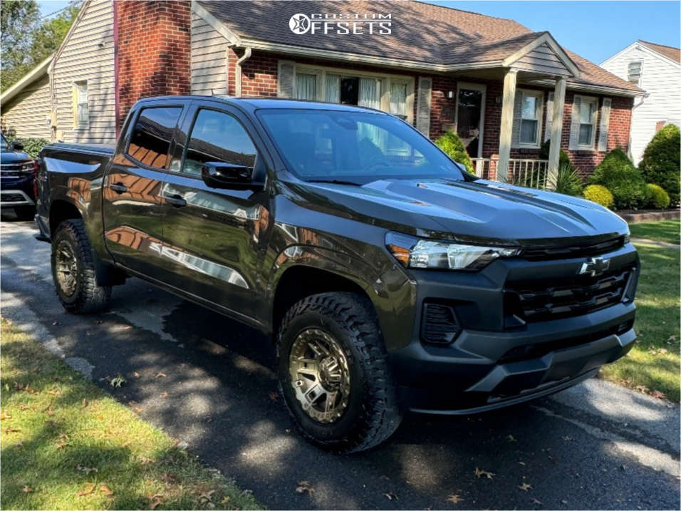 Blaque Diamond BD-O801 17x9 -12 Bronze PR#270 2023 Ram 1500