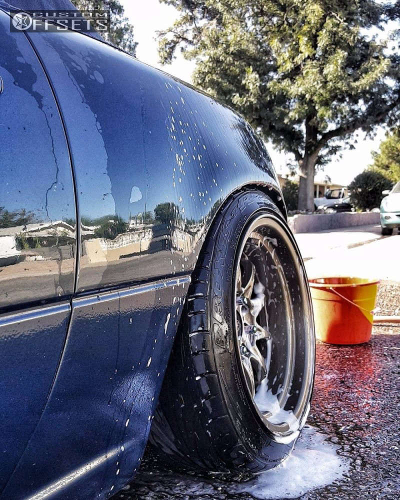 1996 Mazda MX-5 Miata with 15x8 0 JNC Jnc003 and 195/45R15 Toyo
