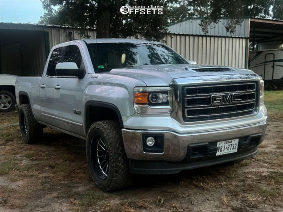 2014 GMC Sierra 1500 with 20x10 19 Gear OffRoad 764bm and 33/12.5R20