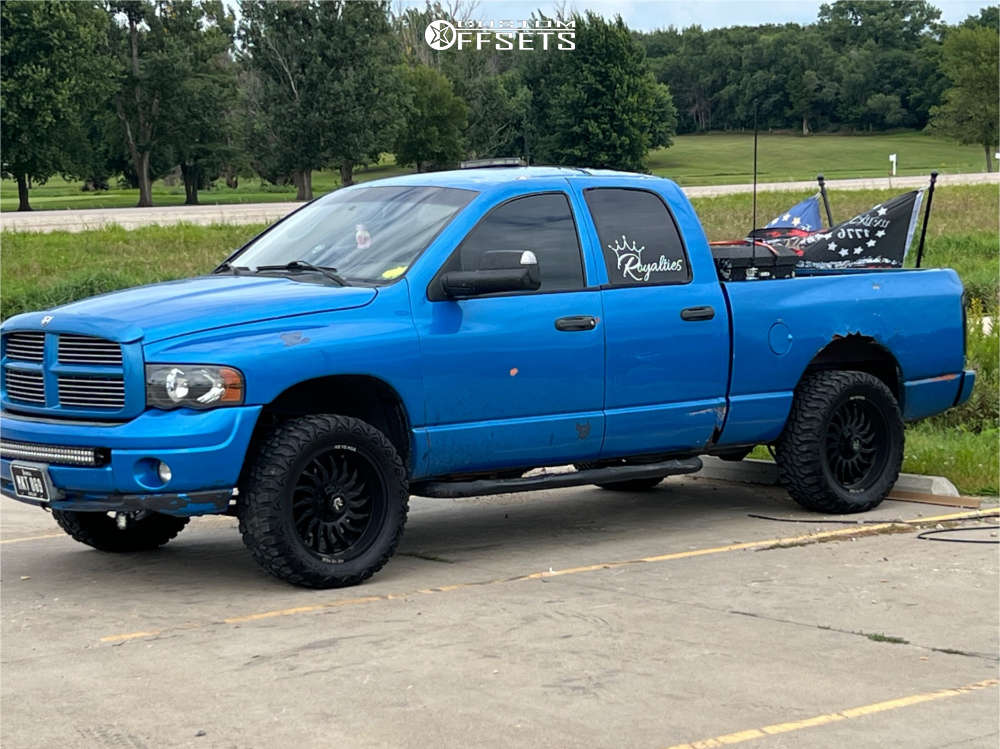 2002 Dodge Ram 1500 with 20x10 -19 Revenge Offroad Rv-204 and 33/12 ...