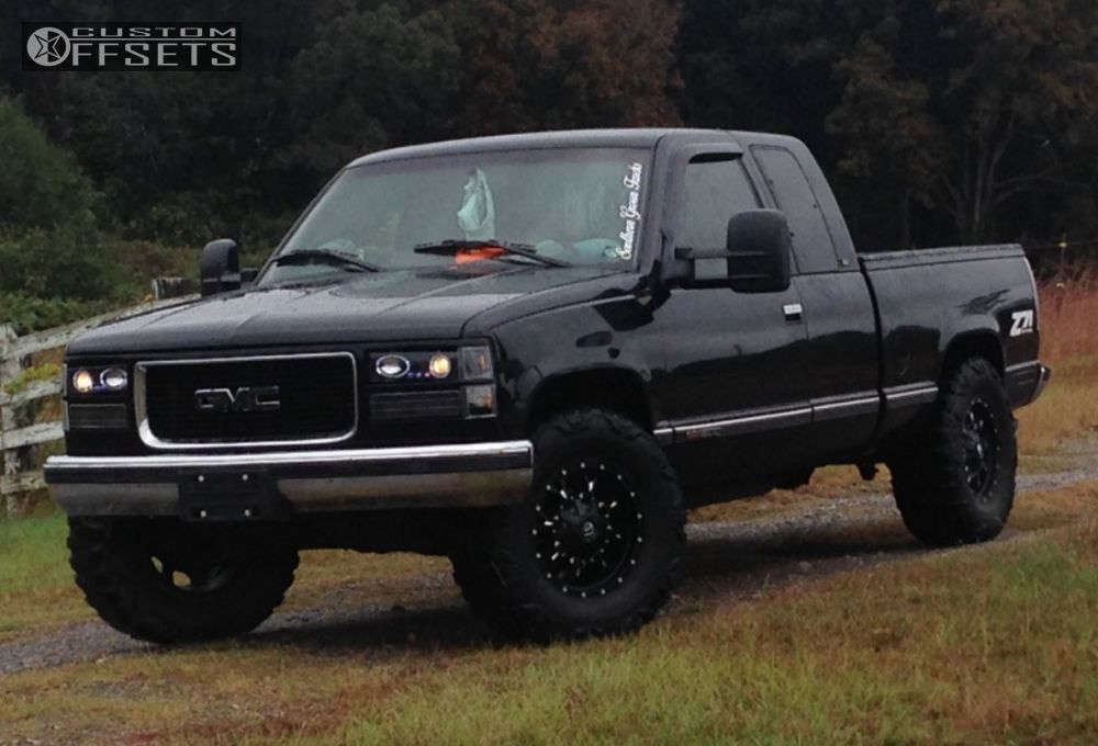 Fuel Krank 17x9 1 Black D51717900000 Custom Offsets