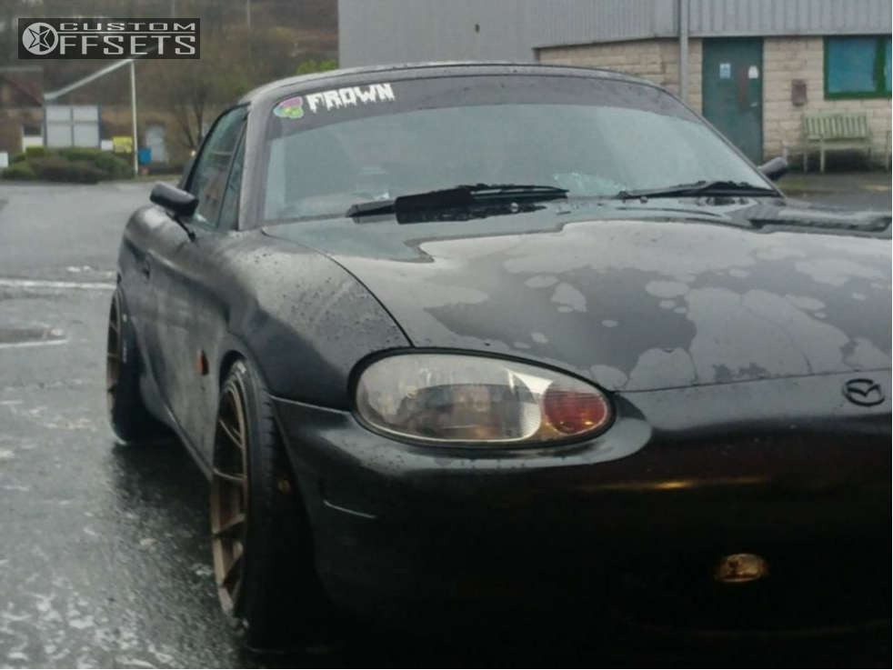 2000 Mazda MX-5 Miata with 15x8.25 0 XXR 527 and 185/45R15 Nankang