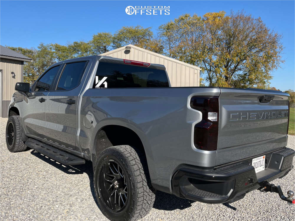 2024 Chevrolet Silverado 1500 with 20x10 25 ARKON OFFROAD Mandela and