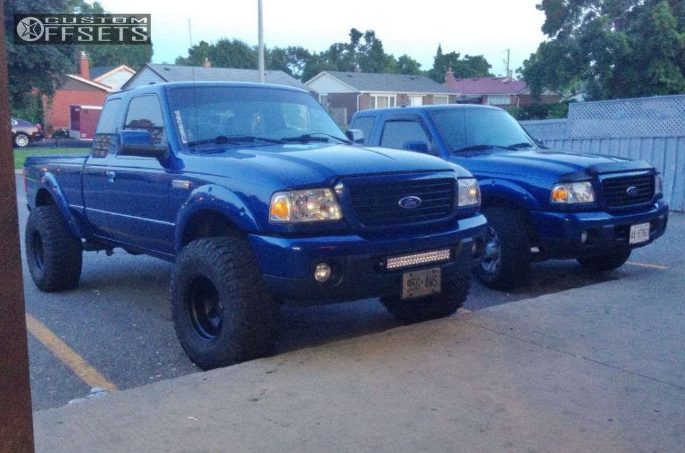 2009 Ford Ranger with 15x10 -47 Pro Comp Series 69 and 33/12.5R15 ...