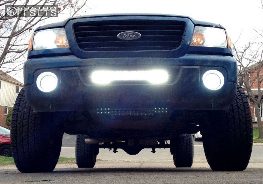 2009 Ford Ranger with 15x10 -47 Pro Comp Series 69 and 33/12.5R15 ...