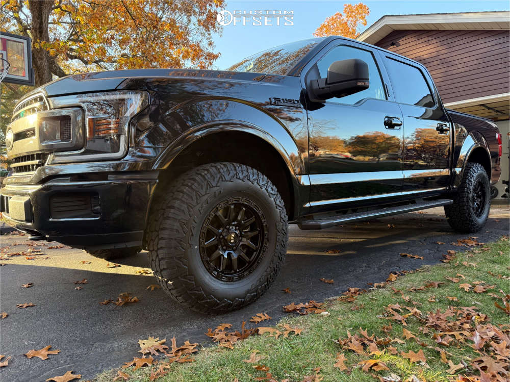 2019 Ford F-150 with 17x9 12 G-FX Tr-26 and 285/75R17 Falken Wildpeak ...