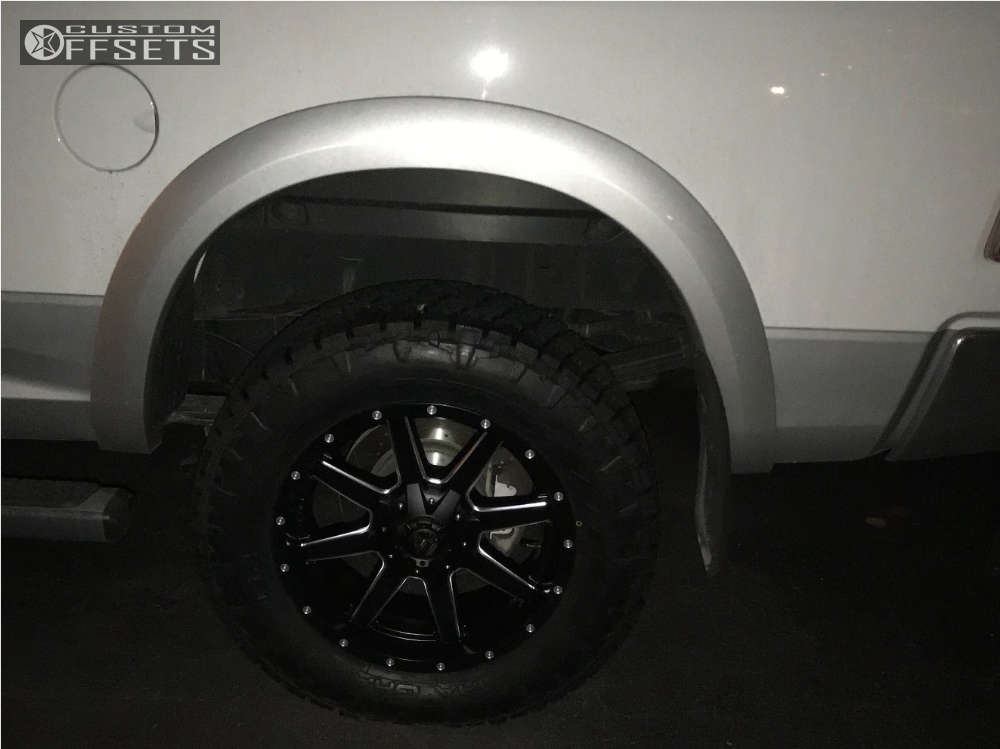 2014 Ram 3500 with 20x9 20 Fuel Maverick and 295/60R20 Nitto Terra ...