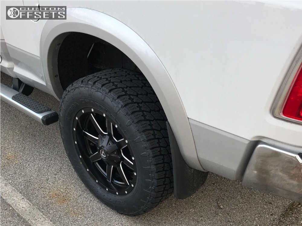 2014 Ram 3500 with 20x9 20 Fuel Maverick and 295/60R20 Nitto Terra ...