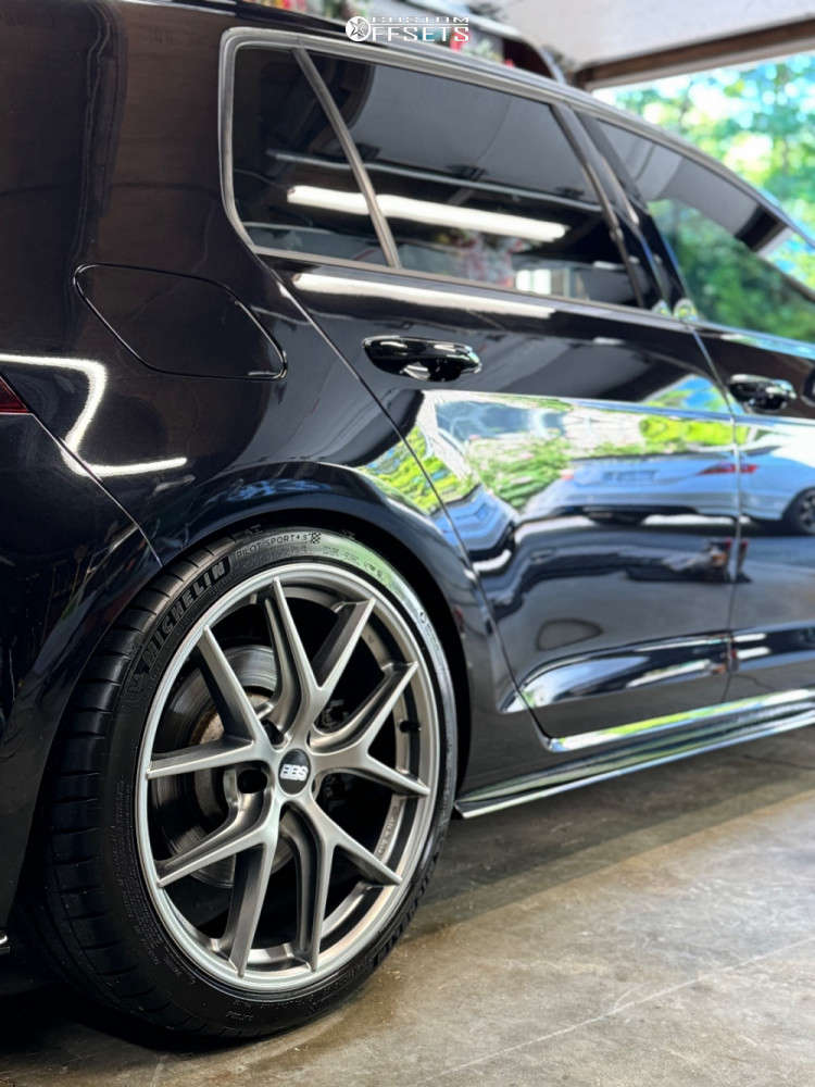 Golf R Jacking Rail 2018 Volkswagen Golf R with 19x8.5 44 BBS Ci-r and 245/35R19 Michelin ...