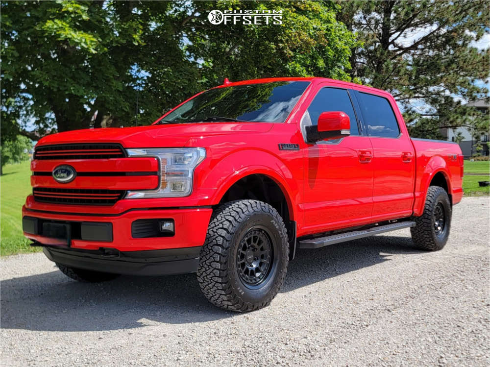 2018 Ford F-150 with 17x8.5 0 KMC Km719 and 285/70R17 BFGoodrich All ...