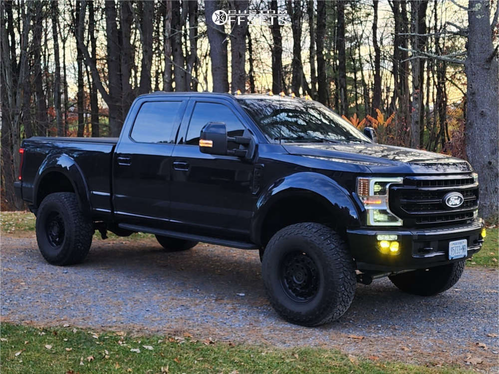 2022 Ford F-250 Super Duty with 18x9.5 -18 Black Rhino Arsenal and