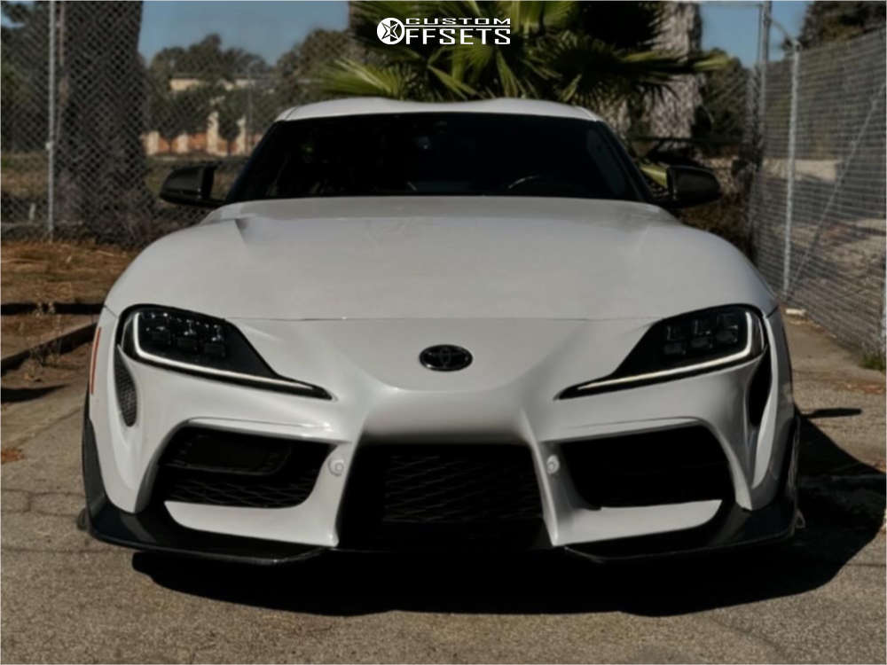 2021 Toyota GR Supra with 19x9.5 22 Kansei Astro and 265/35R19