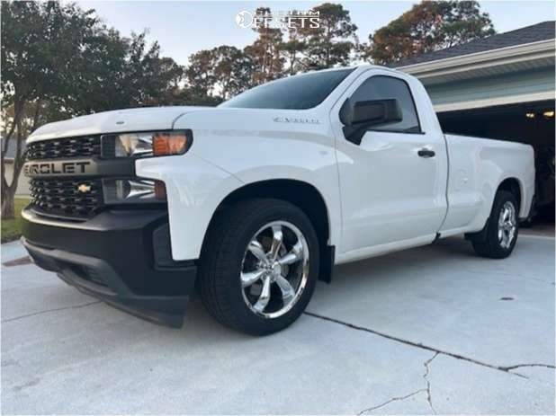 2019 Chevrolet Silverado 1500 with 20x9 20 Vision Legend 6