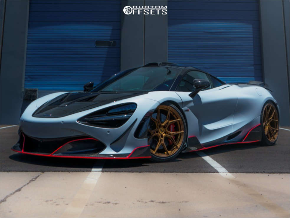 ミシュラン別注McLAREN MERCEDES ライコネン 7台セット 2018 McLaren 720S with 20x9 32 Variant Nysa and 245/30R20 Michelin