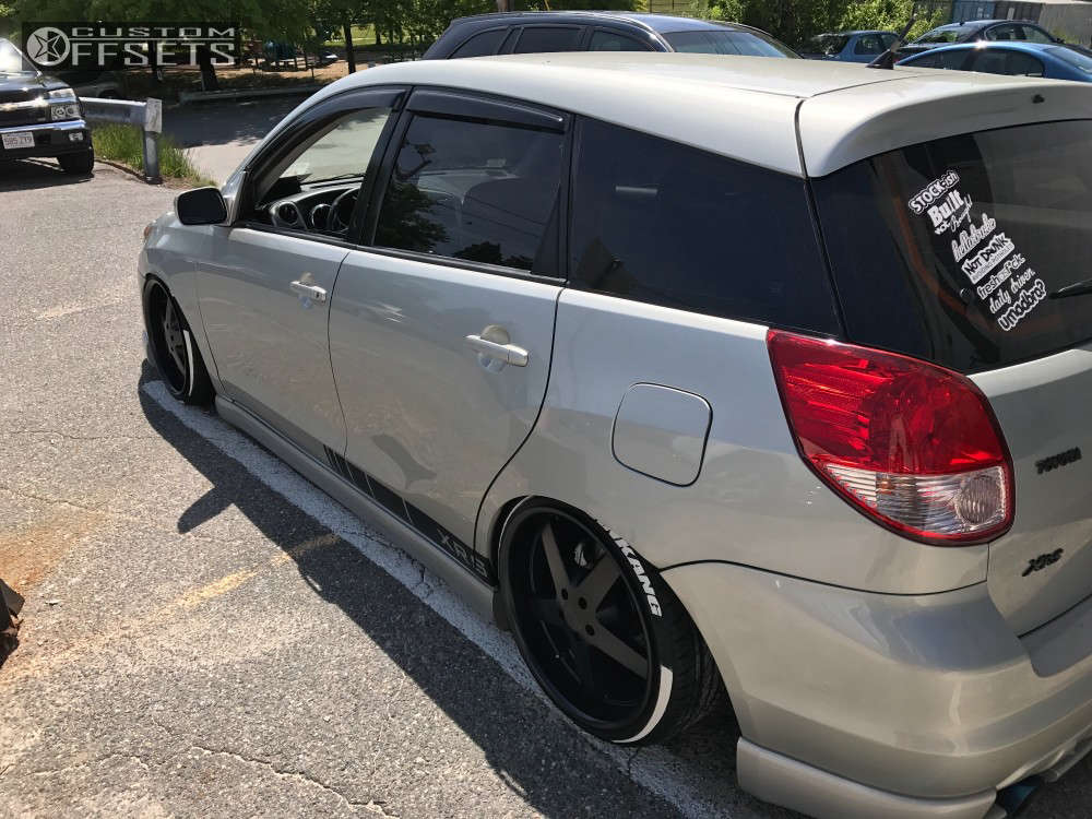 2003 Toyota Matrix with 18x9 20 XXR 968 and 215/35R18 Nankang NS-20 and ...