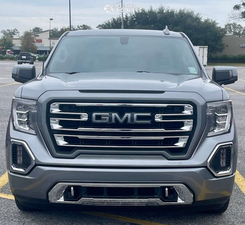 2021 GMC Sierra 1500 with 24x10 31 Revenge OE Proline Rs-95