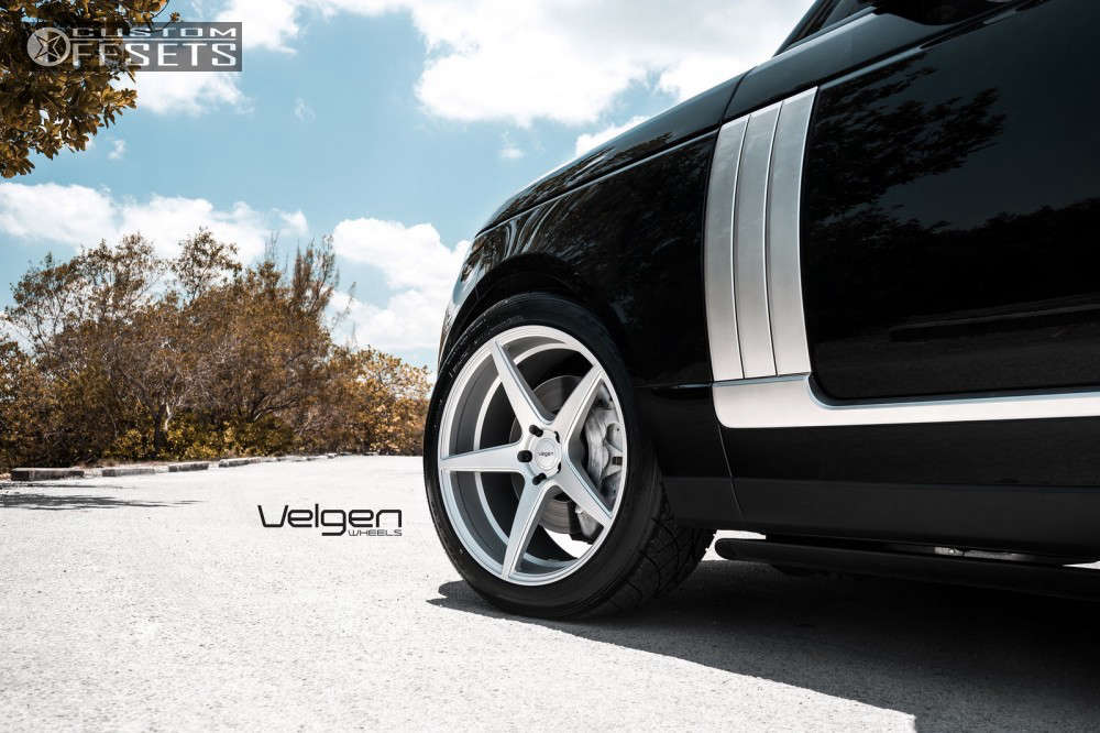 2016 Land Rover Range Rover Sport with 22x10.5 37 Velgen Classic5 and ...