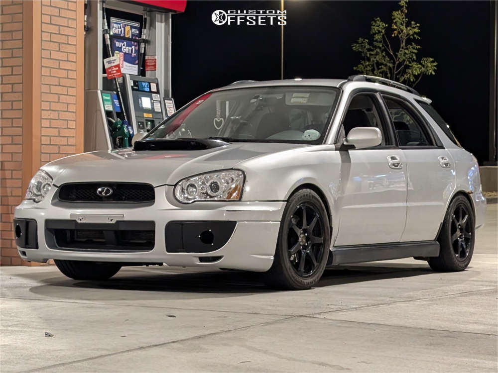 2004 Subaru Impreza with 16x7 40 Drag Dr33 and 205/55R16 Firestone