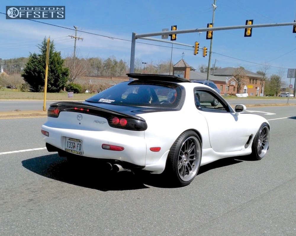 1994 Mazda RX-7 with 19x10 25 Volk RE30 and 235/35R19 Sailun Atrezzo ...