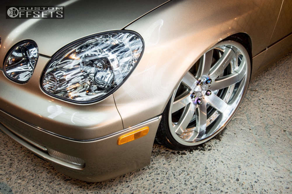 Lexus Gs400 Custom Rear 1999 Lexus GS400 with 19x9 7 Weds Maverick 508S and 225/35R19 General ...