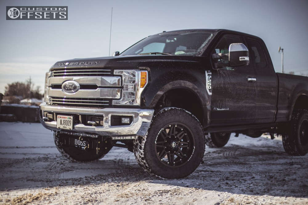 2017 Ford F-250 Super Duty with 20x10 -24 XF Offroad Xf-204 and 295 ...