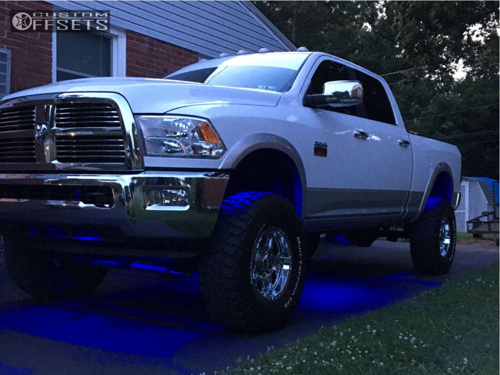 2012 Ram 2500 with 17x9 12 American Racing ATX Artillery and 37/12