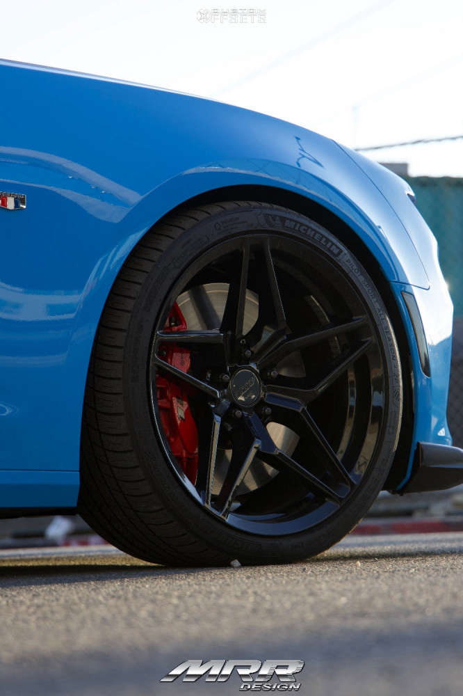2023 Chevrolet Camaro with 20x10 23 MRR M755 and 285/30R20 Michelin ...