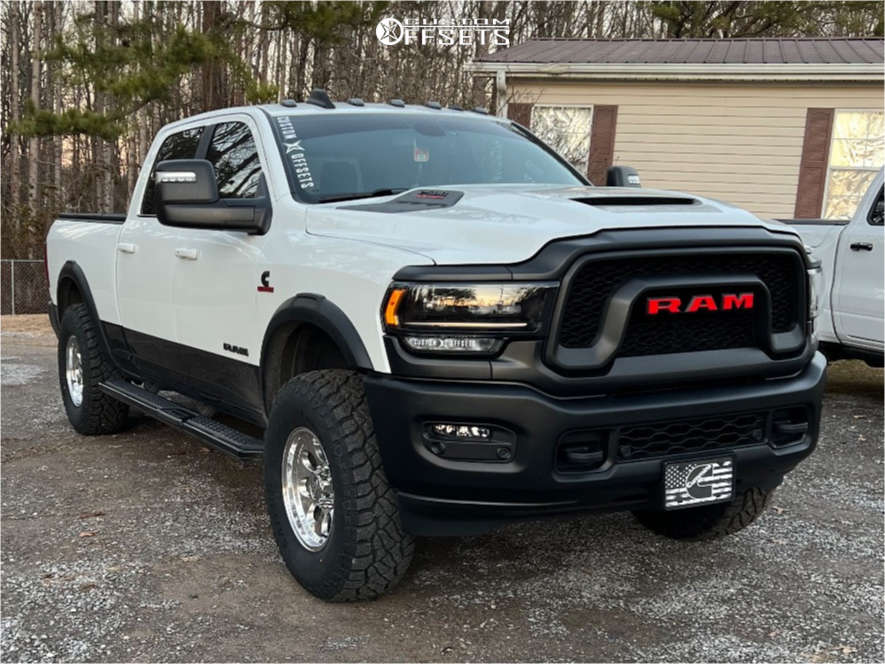 2023 Ram 2500 with 18x9 0 Alloy Ion Style 171 and 37/12.5R18 Sailun ...