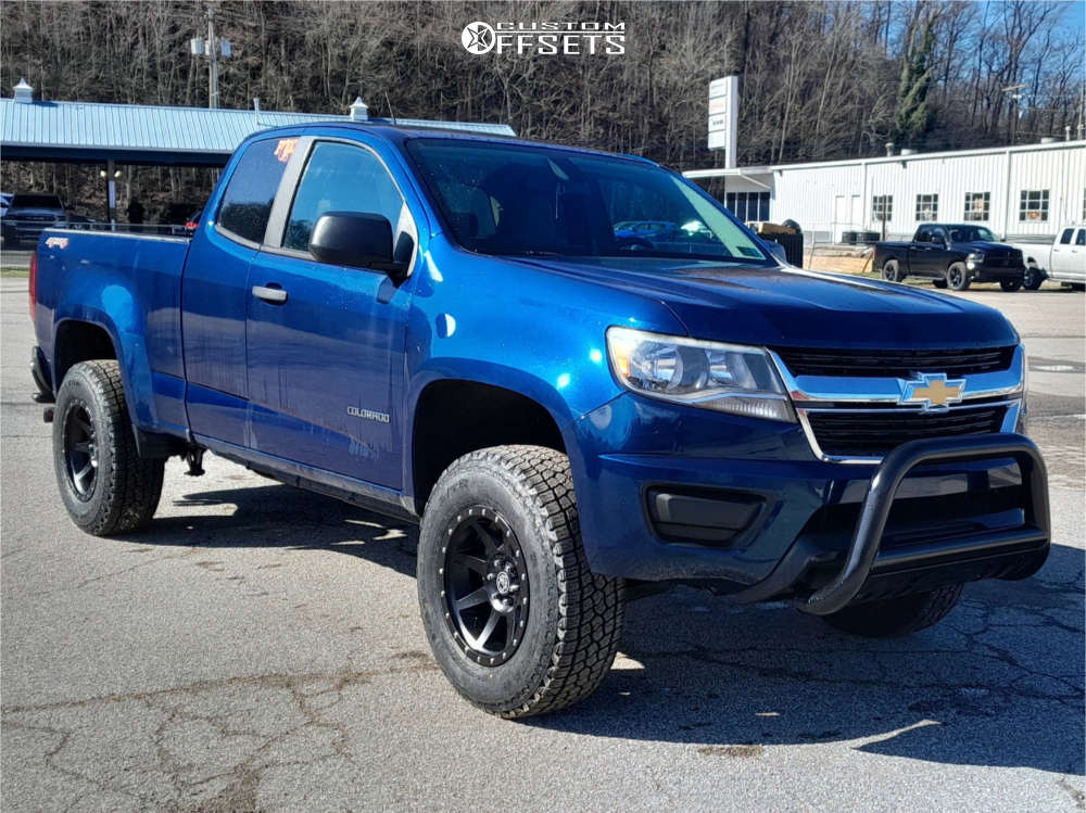 2019 Chevrolet Colorado with 17x8.5 0 Icon Alloys Rebound and 275/70R17 ...