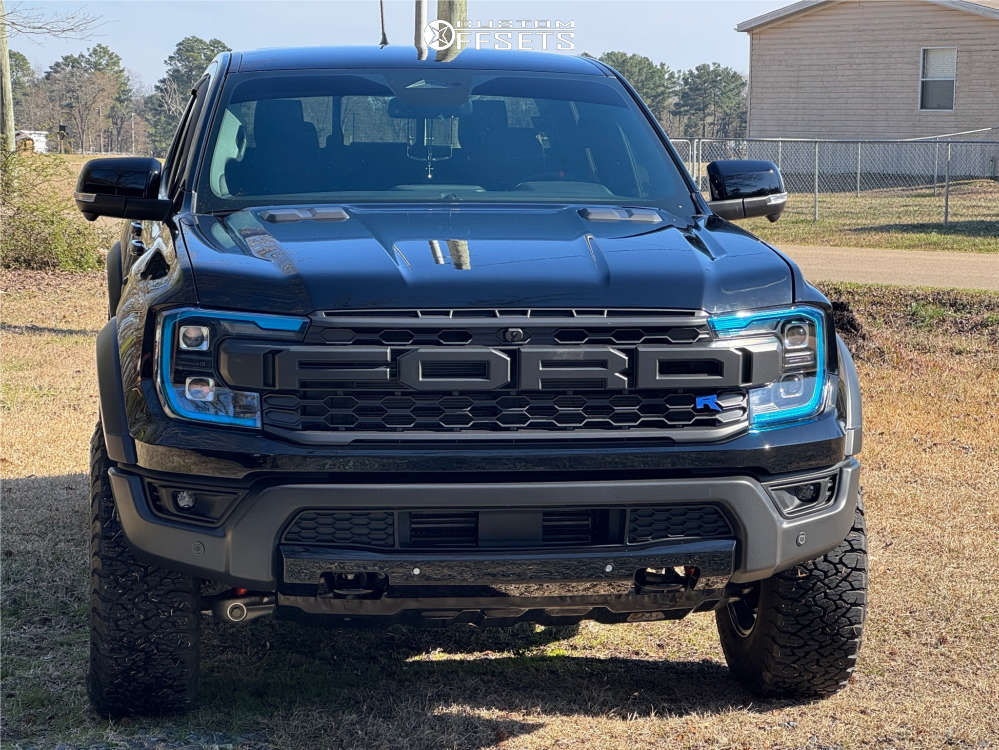 2024 Ford Ranger with 17x9 18 KMC Km549 and 33/12.5R17 BFGoodrich All ...