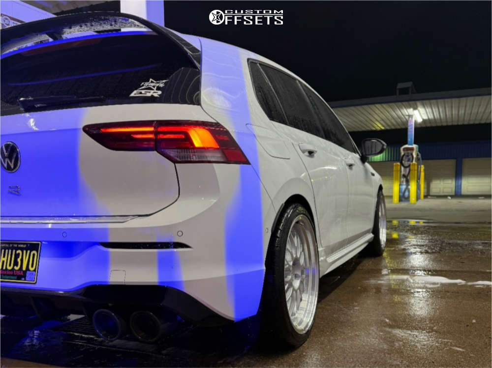 2024 Volkswagen Golf R with 19x9.5 35 ESR Sr01 and 235/35R19 Toyo Tires ...