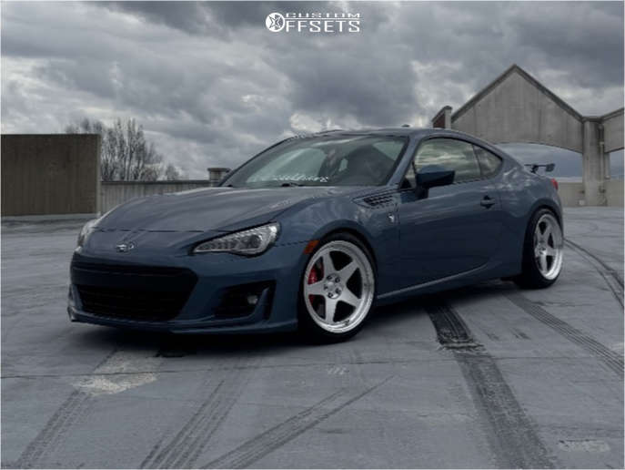 KANZA 2018 Subaru BRZ with 18x9.5 22 Kansei Knp and 225/45R18