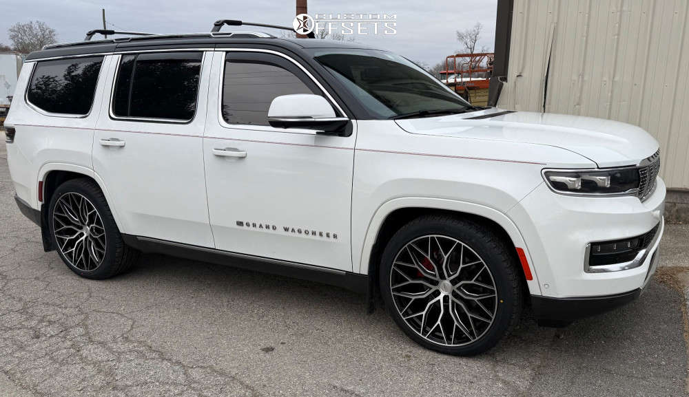 Viper Desperado 58-インチ Iron Cross 2022 Jeep Grand Wagoneer with 24x10 25 Vossen Hf6-3 and 285
