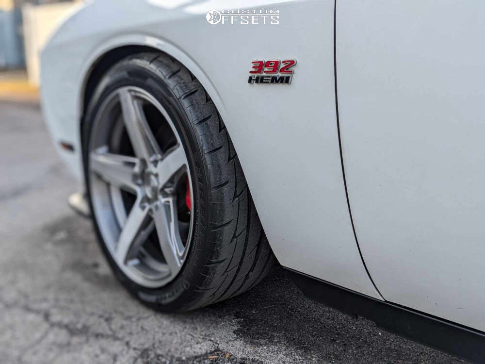 2012 Dodge Challenger with 20x9.5 15 Niche Teramo and 275/40R20