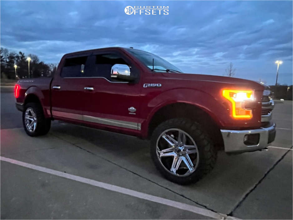 F150 Vision Razor 2017 Ford F-150 with 22x10 -19 Vision Razor and 33/12.5R22 Kenda Klever ...