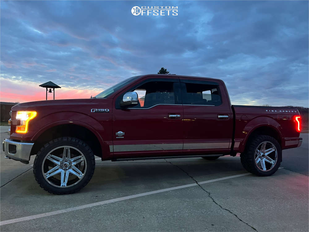 F150 Vision Razor 2017 Ford F-150 with 22x10 -19 Vision Razor and 33/12.5R22 Kenda Klever ...