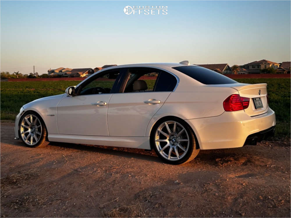 2011 BMW 335d with 19x9 30 Apex Sm-10 and 235/35R19 Lexani Lx-twenty ...