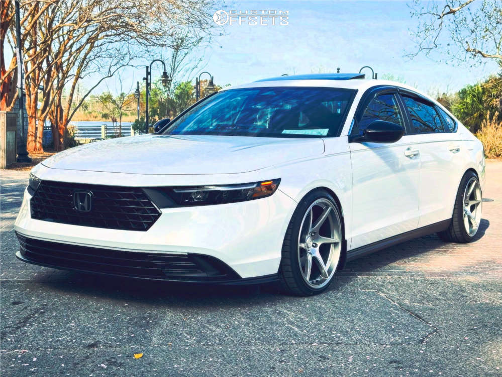 2023 Honda Accord with 19x9.5 22 Anovia Titan and 245/35R19 Radar Dimax ...